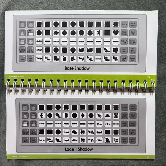 Cricut PAPER LACE shapes & font - Picture 12 of 12